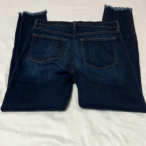 LOFT Modern Skinny Dark Wash Jeans - Picture 4 of 6